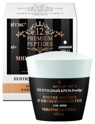 Белита — Витекс
                                    
                                                                                        Крем-Prestige для лица пептидный против морщин и пигментных пятен (дневной) Белорусская косметика (цены, отзывы, описание)