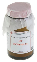 Бизорюк
                                    
                                                                                        Мазь монастырская От псориаза (цены, отзывы, описание)