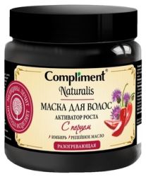 Compliment
                                    
                                                                                        Маска для волос с перцем разогревающая Активатор роста (цены, отзывы, описание)